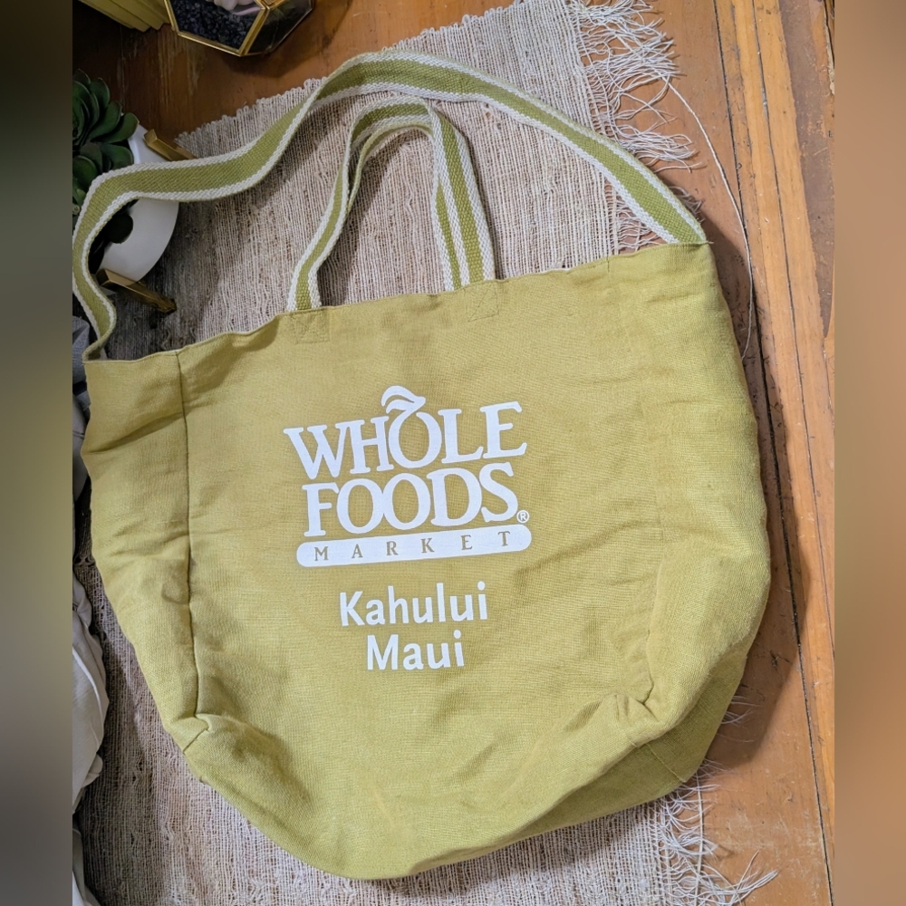 Whole Foods • Kahului Maui Hawaii limited edition tote bag